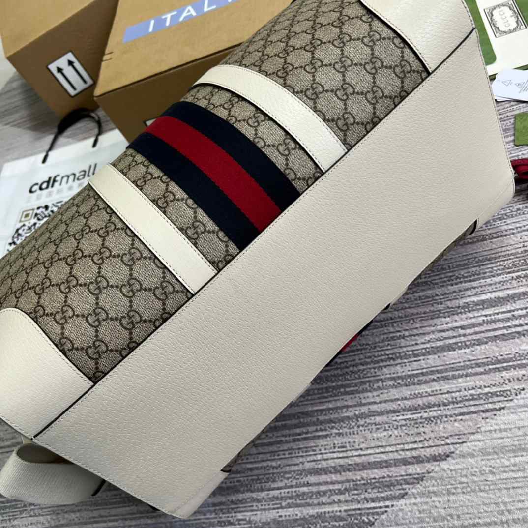 Gvc*1 Savoy Small Duffle Bag Beige/Grey 17.3 in/43 cm 724642 UULDT 9684