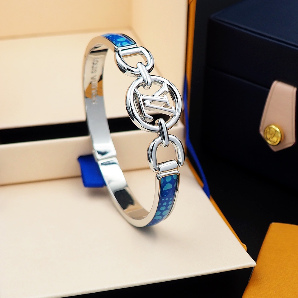 L0vis Vvtt0n Circle Prime Bracelet Silver For Women