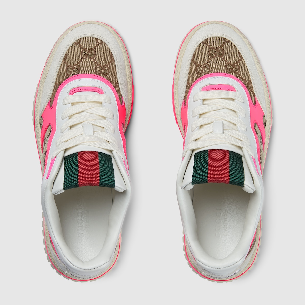 Gvc*1 Re-Web Sneaker Beige For Women 785452 AADHW 9563
