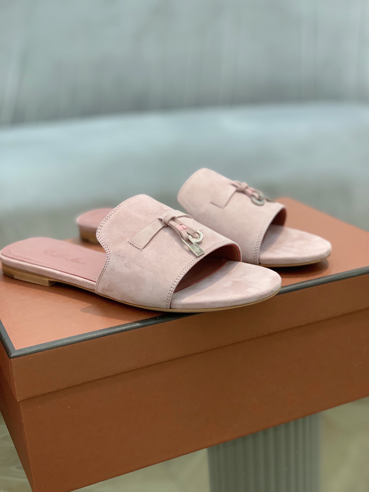 L0r0 P1ana Summer Charms Sandal Pink Shell For Women – FAI5580 30D2