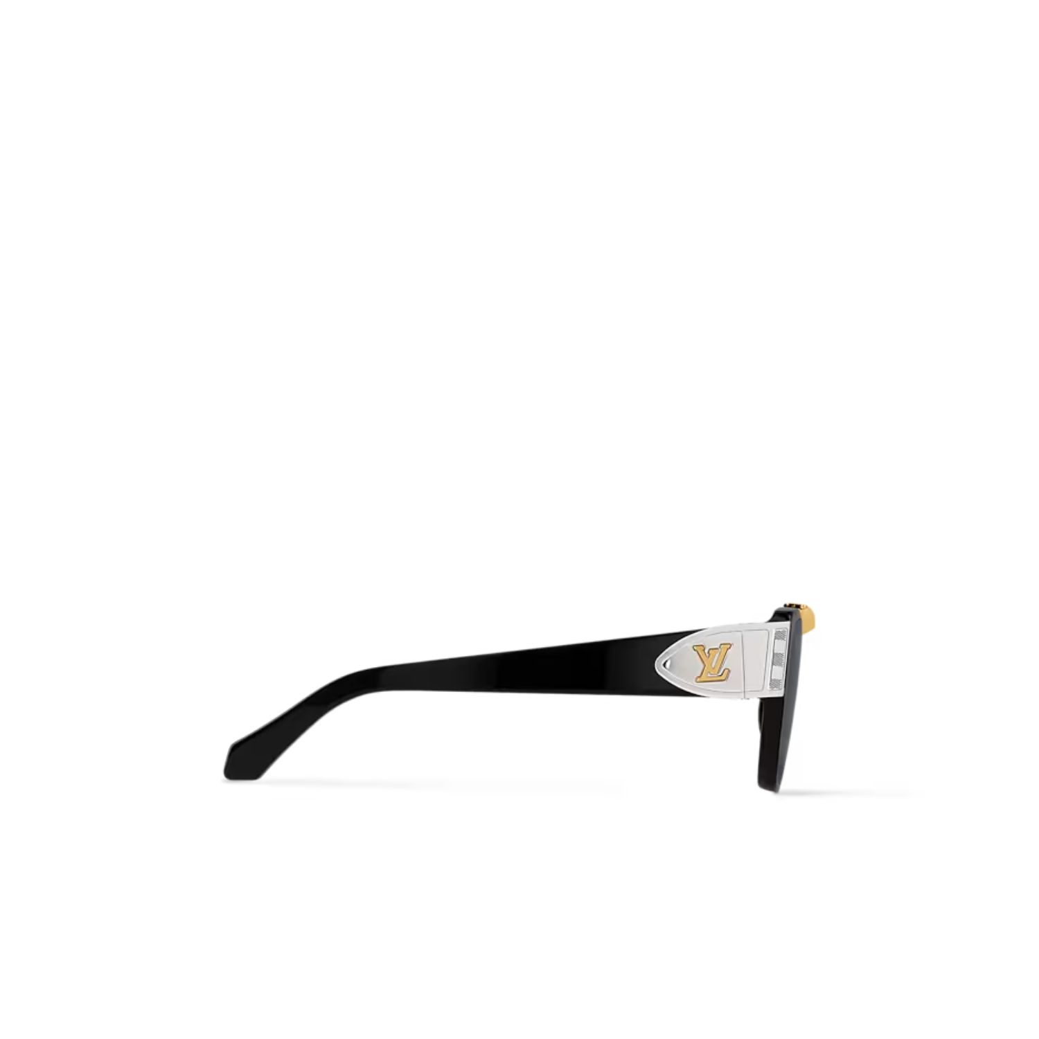 L0vis Vvtt0n Flight Square Sunglasses Black For Men – Z2700U