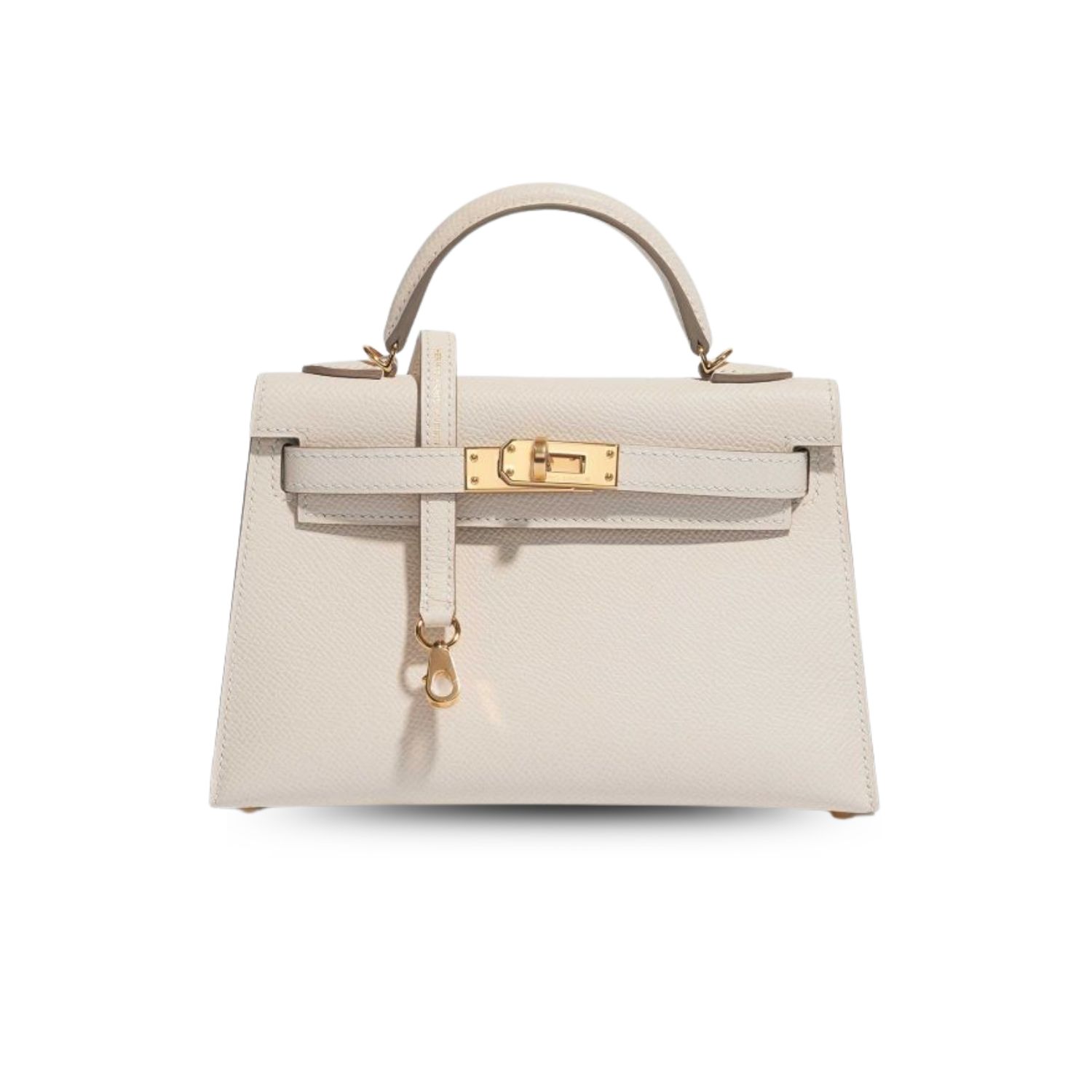 H**me5 Mini Kelly Craie For Women Gold-Toned Hardware 7.5in/19cm