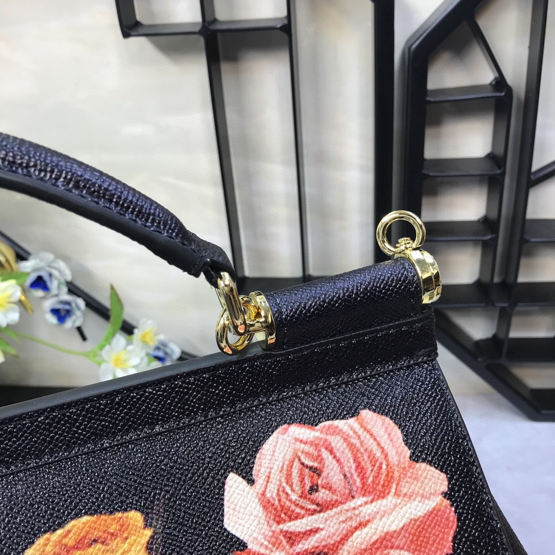 Dolce & Gabbana Medium Sicily Handbag Inoriginal Spring Texture Muticolour For Women 10.2in/26cm DG