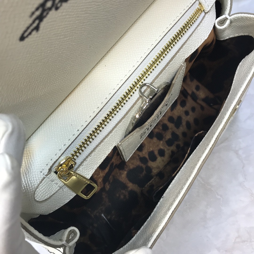 Dolce & Gabbana Medium Sicily Handbag Unique Print Motifs Muticolour For Women 10.2in/26cm DG