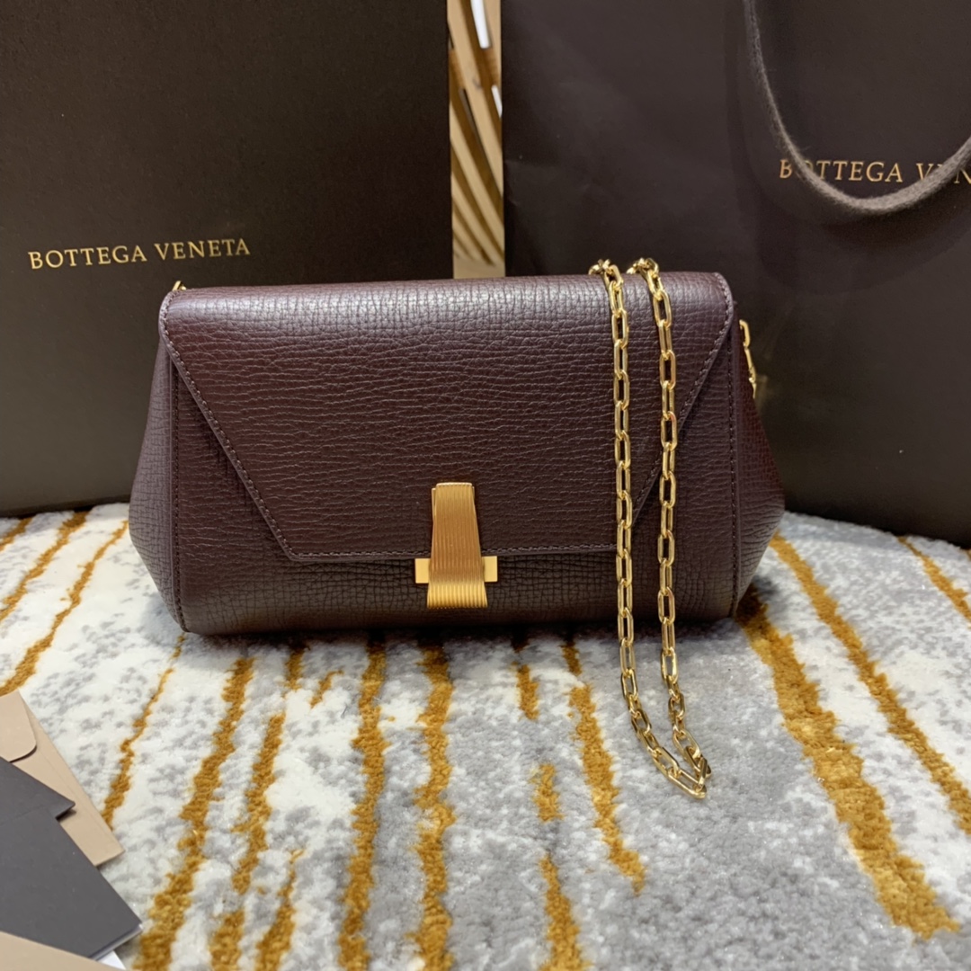 B0tt*ga Ven*ta Mini Angle Palmellato Bag Purple, For Women, Women’s Bags 7.5in/19cm