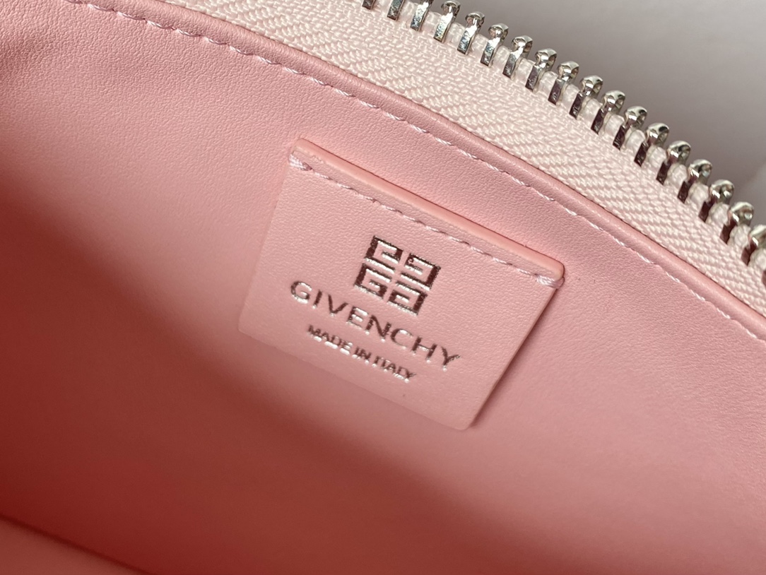 Givenchy Small Moon Cut Out Bag Pink For Women, Women’s Handbags, Shoulder Bags 9.8in/25cm GVC