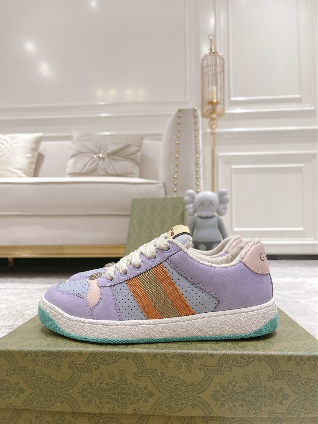 Gvc*1 Women’s Gvc*1 Lovelight Screener Sneaker Lilac For Women 708295 0YIA0 5380